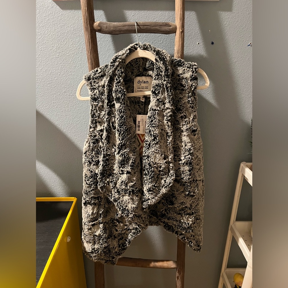 Never worn Dylan Faux Vest Gray